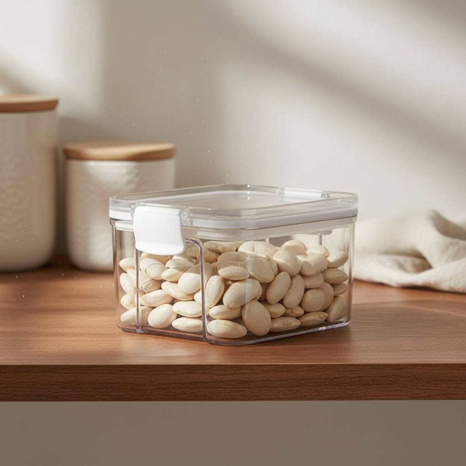 Food Storage Plastic - Airtight Food Storage Container Moisture-Resistant Sealed