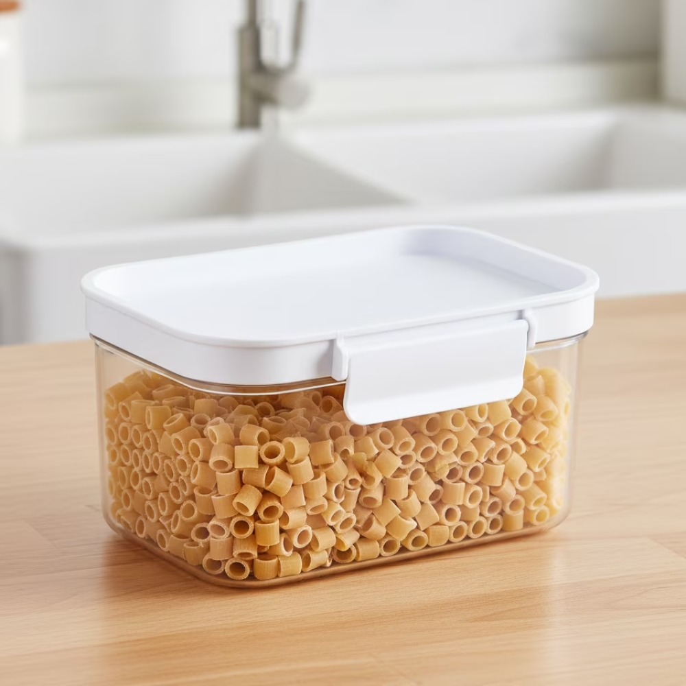 Food Storage Small - Small Rectangular Plastic Pantry Food Storage