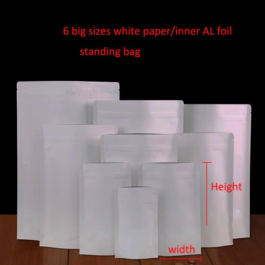 Zebra Food Storage - Easter 50/100pcs 13sizes White Color Paper