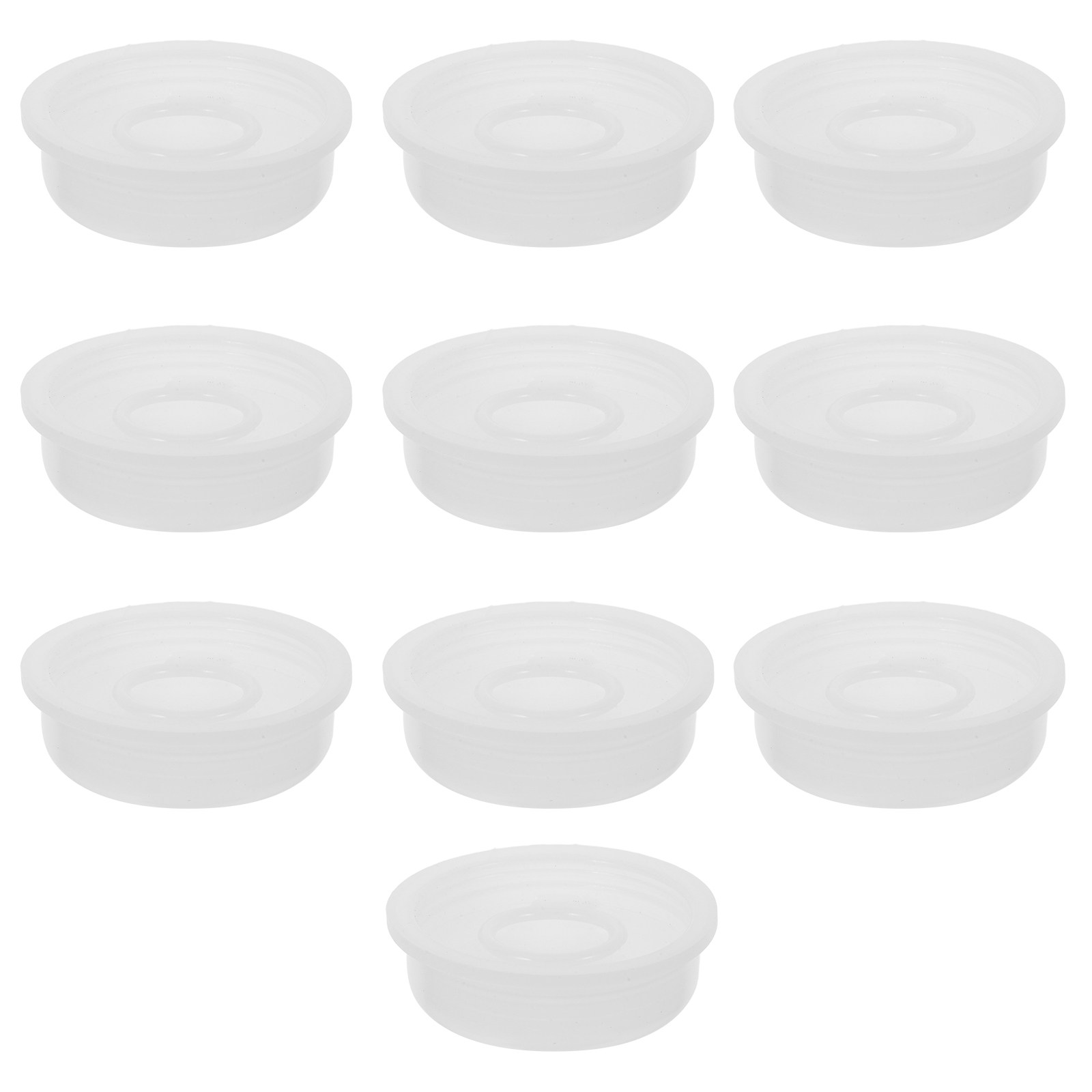 Food Storage Plastic - 10Pcs Plastic Chemical Storage Bucket Lids