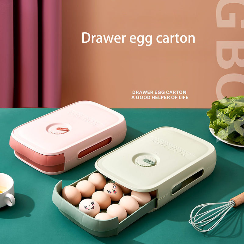 Food Storage Drawers - The New Drawer Type Egg Storage