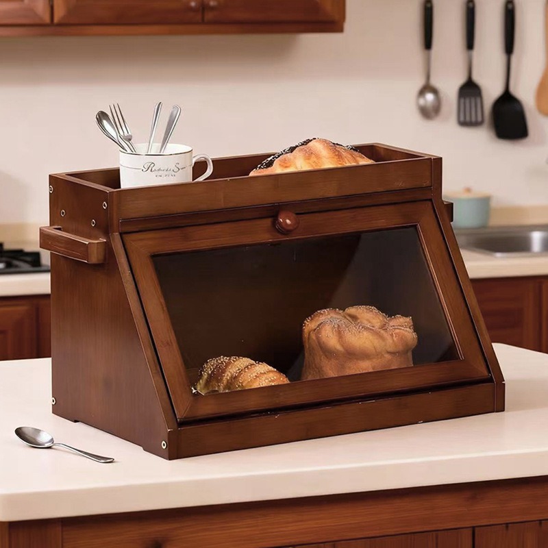Food Storage Locker - For Bread Boxes, Kitchen Countertops, Lockers,