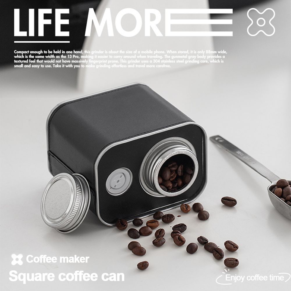 Food Storage For Camping - Coffee Bean Airtight Cans Outdoor Camping