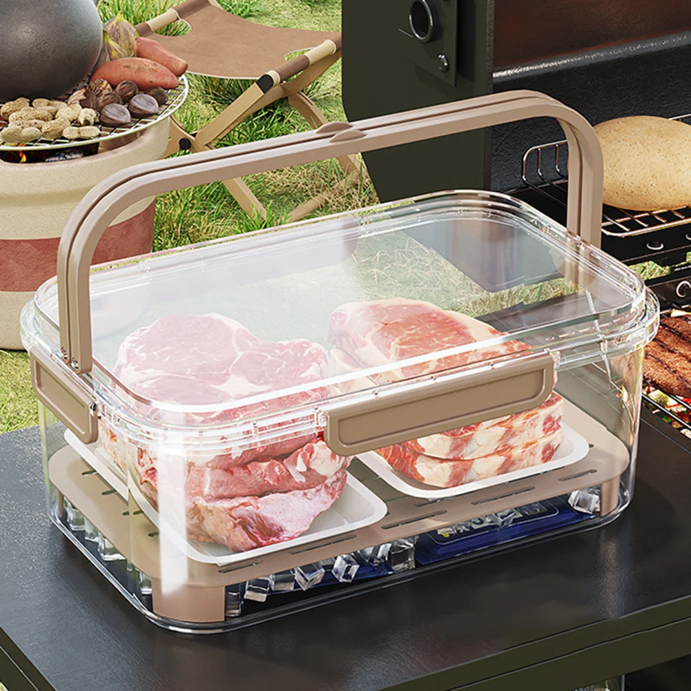 Food Storage For Camping - Portable Food Storage Container Large Capacity