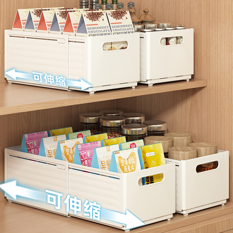Food Storage Drawers - Expandable Kitchen Storage Boxes Food Storage