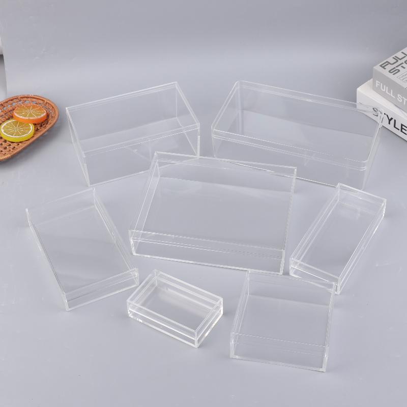 Food Storage Plants - Thickened Rectangular Acrylic Storage Box High