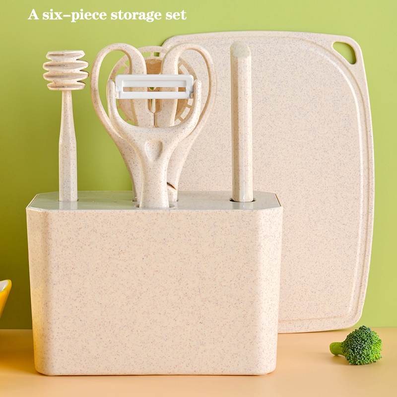 Food Storage Small - Kitchen Knife And Fruit Cutting Board