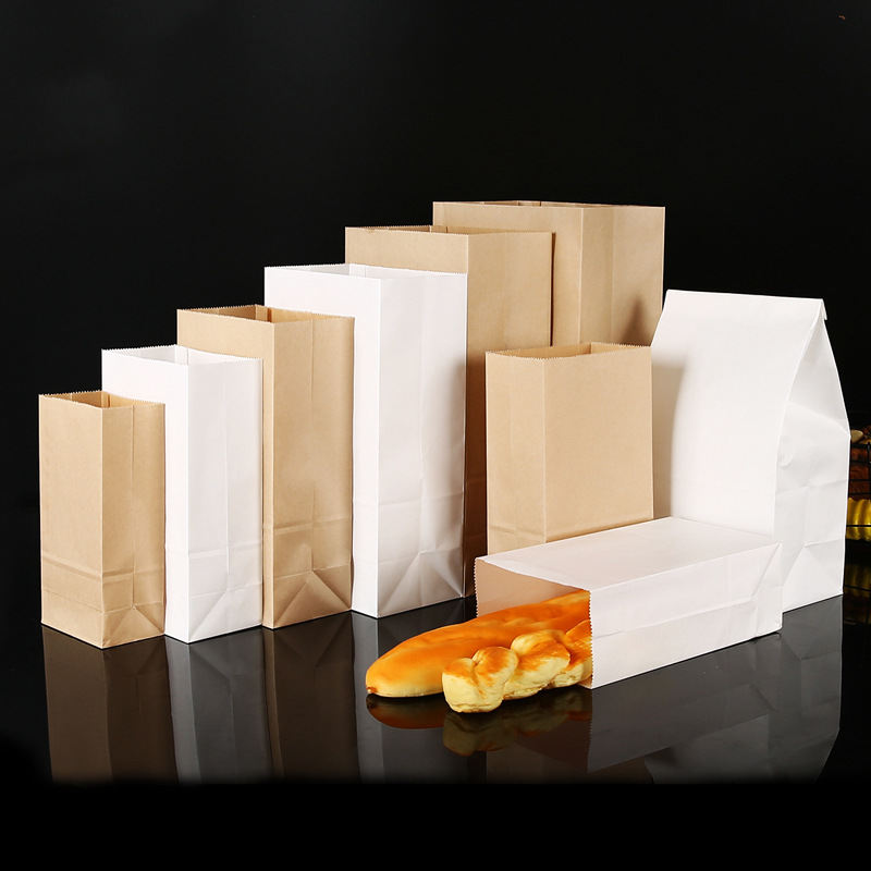 25/50pcs Brown Kraft Paper Bag - Zebra Food Storage review and price