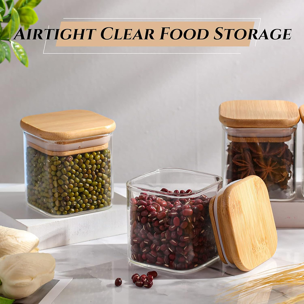 4oz 6Packs Glass Jars Set with - Food Storage Set Glass review and price