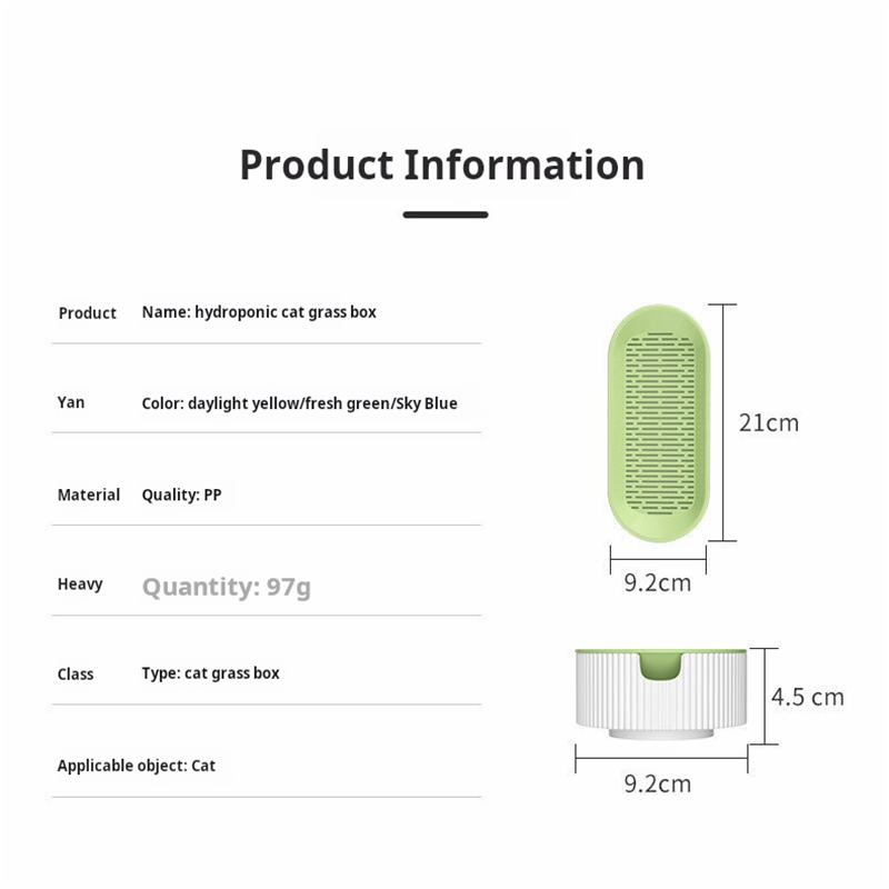 Easy Growth Hydroponic Cat Gra - Food Storage Plants review and price