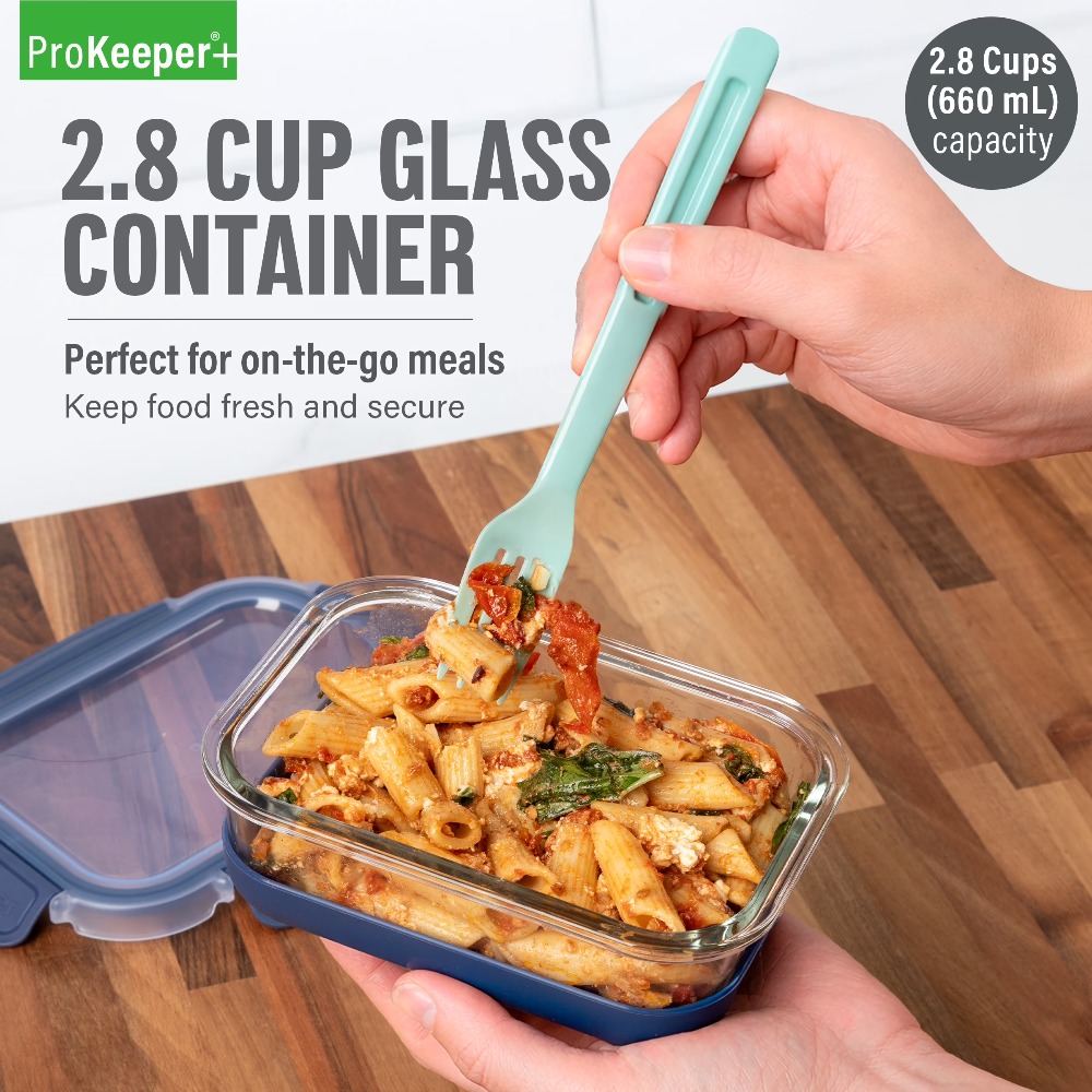 2.8 Cup Glass Food Storage Con - Food Storage Freezer review and price