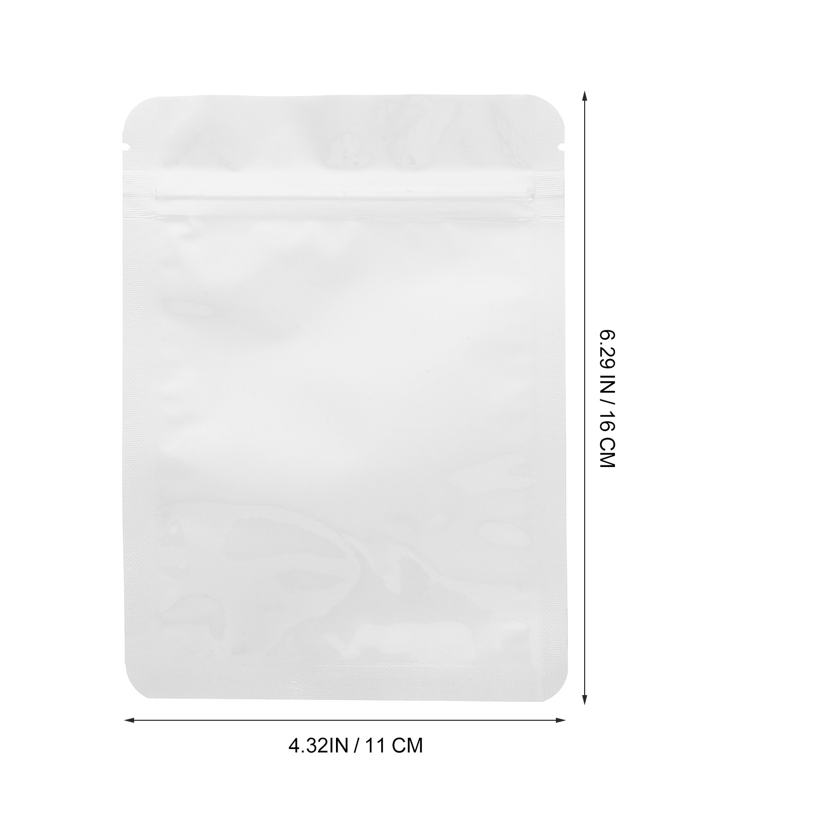 50Pcs Airtight Resealable Bags - Food Storage Small review and price