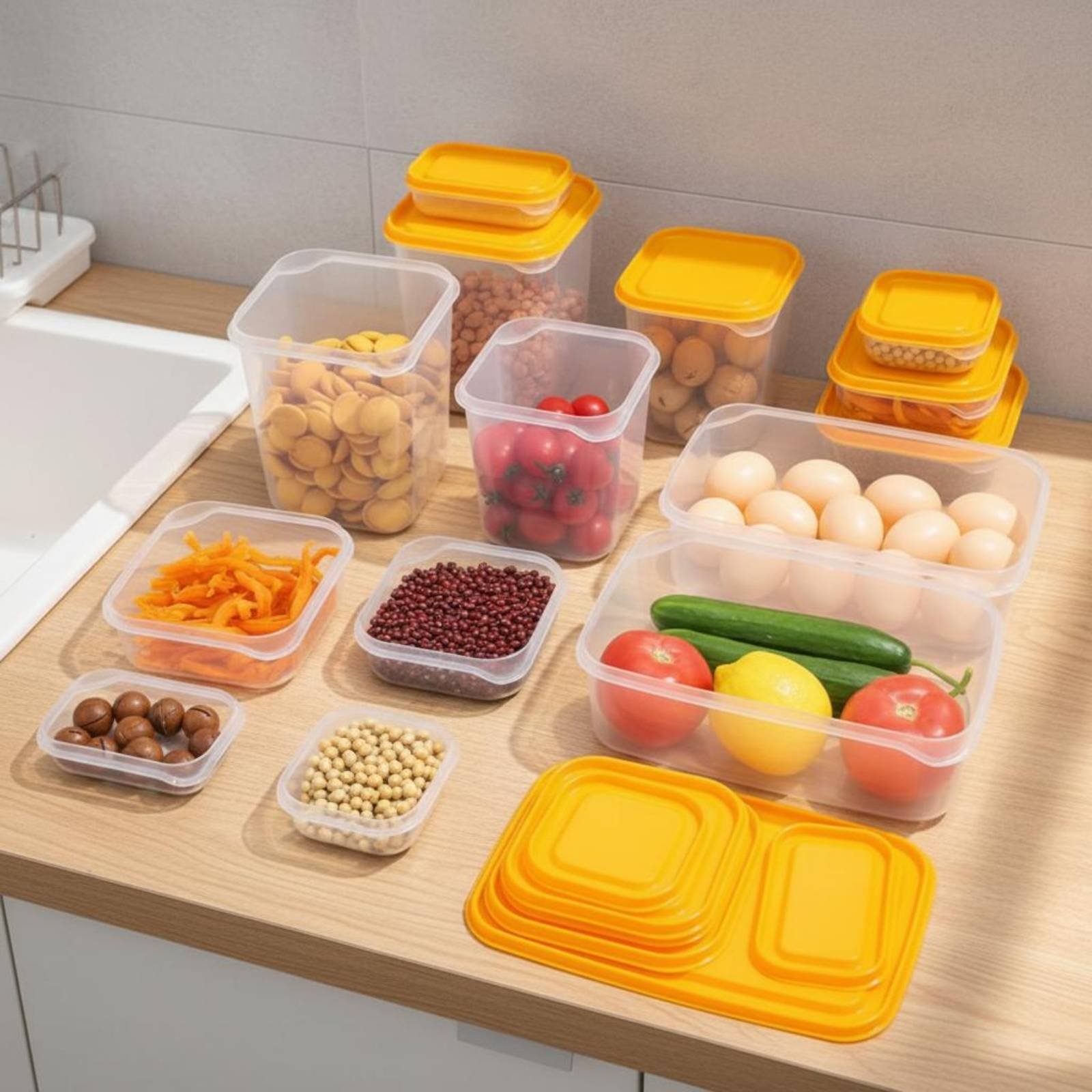 17 Pieces Fridge Storage Box S - Food Storage Box review and price