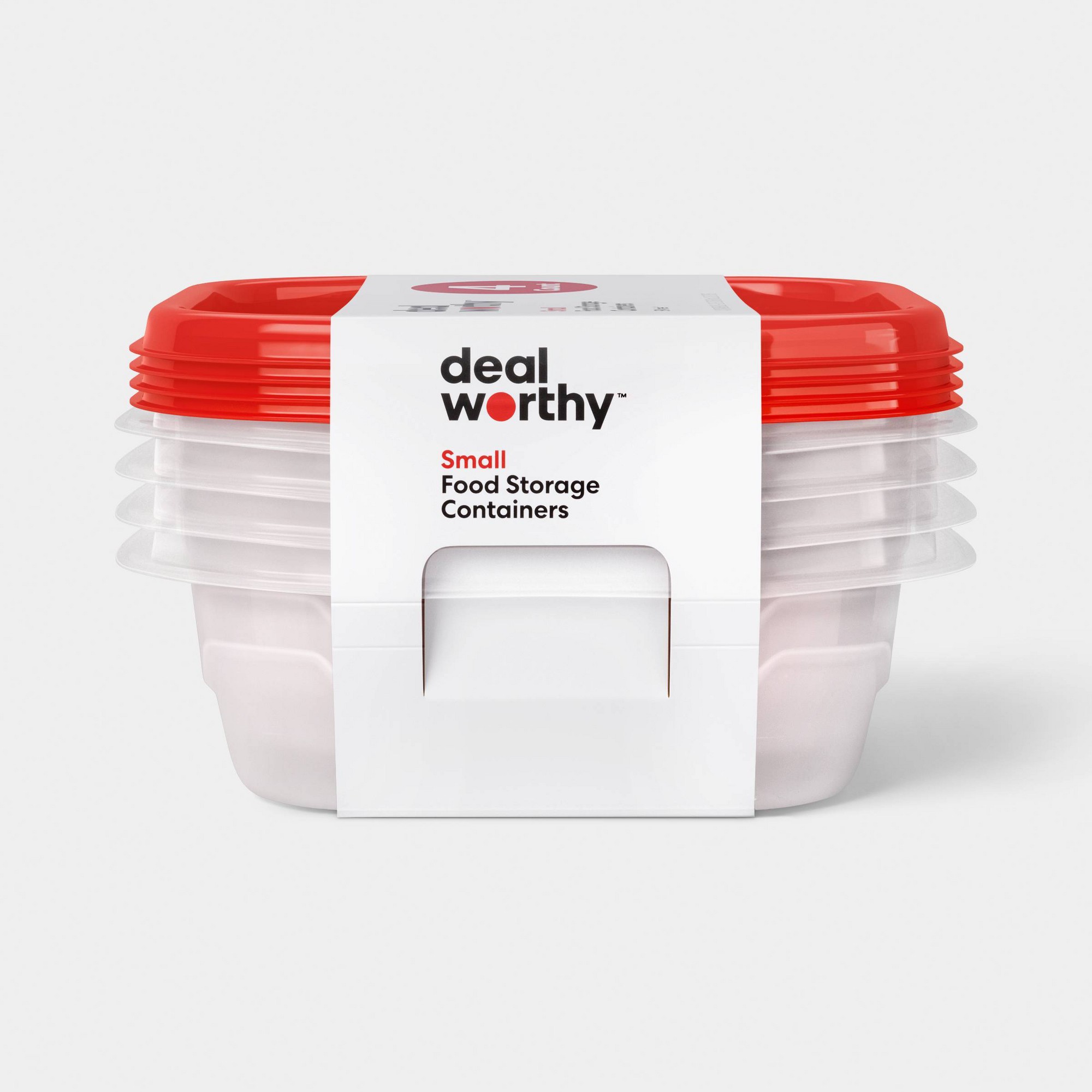 4ct Small Square Food Storage  - Food Storage Small review and price