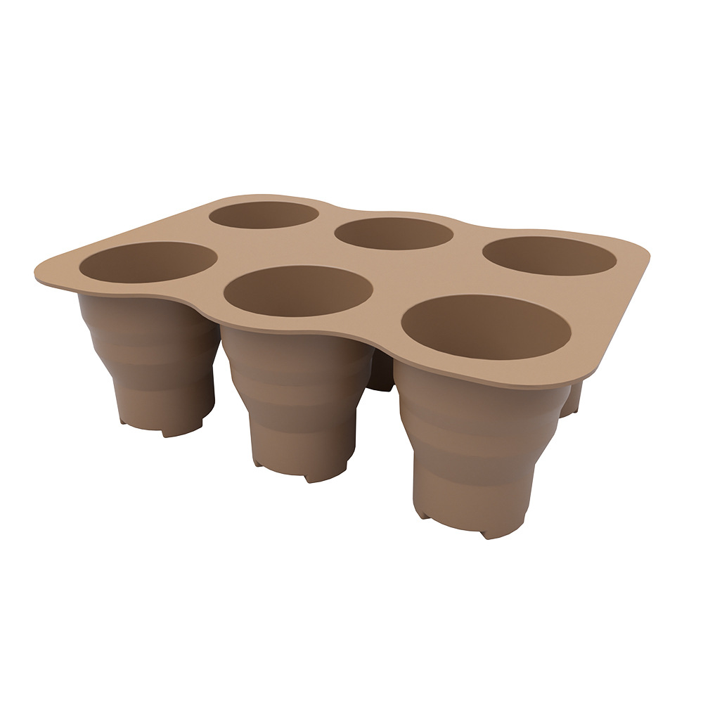 1pc 6Holes Silicone Seedling T - Food Storage Plants review and price