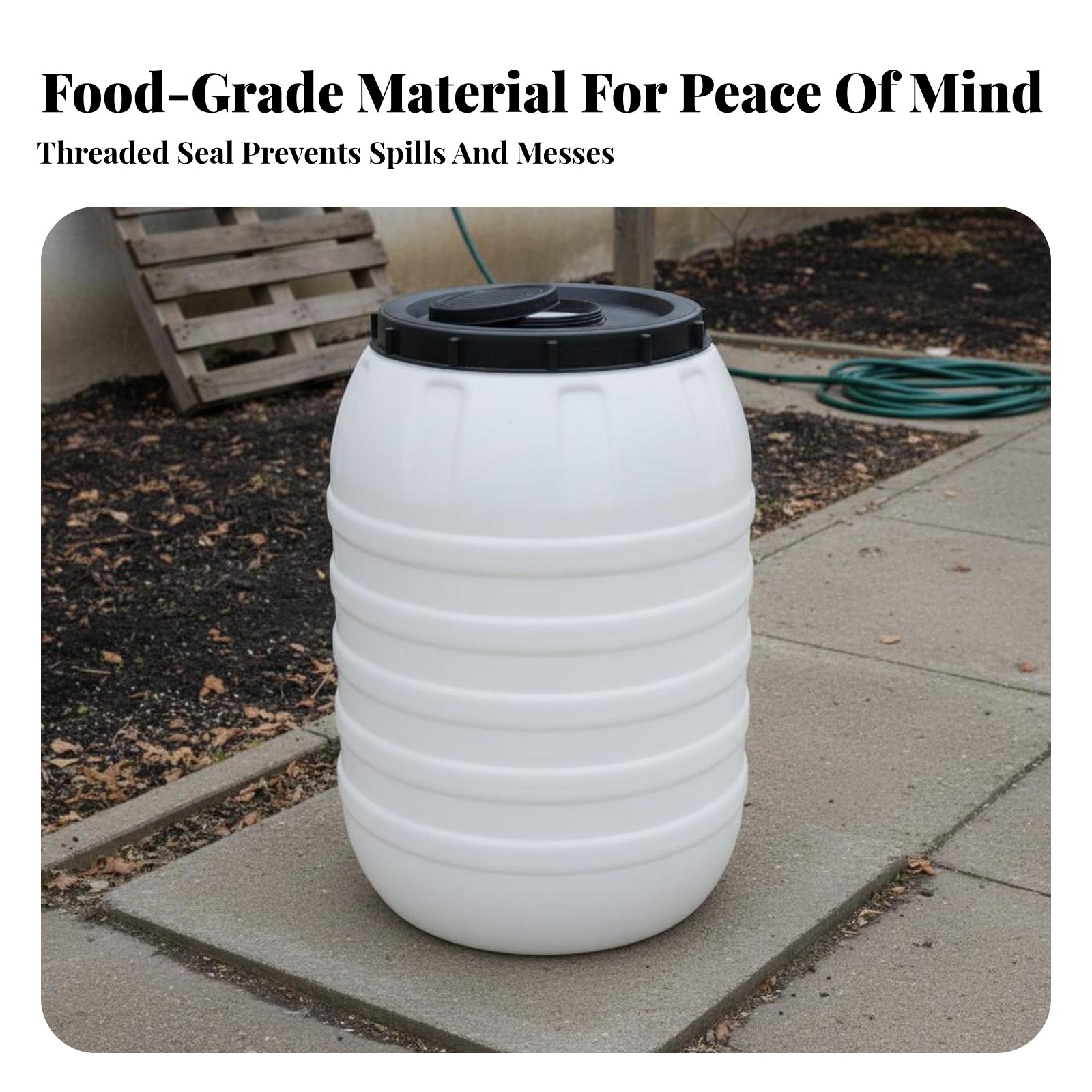 Food Grade Plastic Barrel Airt - Food Storage Plastic review and price
