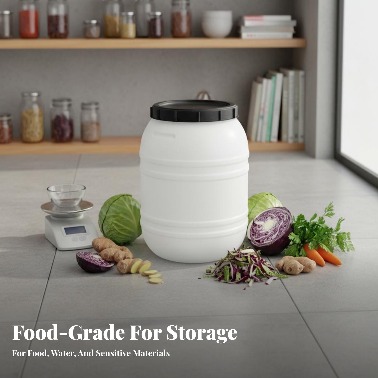 Food Grade Plastic Barrel Airt - Food Storage Plastic review and price