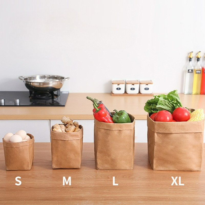 Kraft Paper Bag Washable Paper - Food Storage Plants review and price