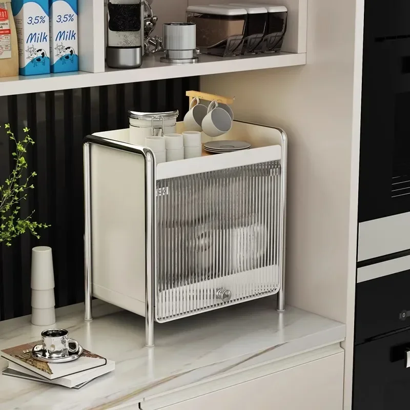 Desktop Organizer Storage Cabi - Food Storage In Cabinets review and price