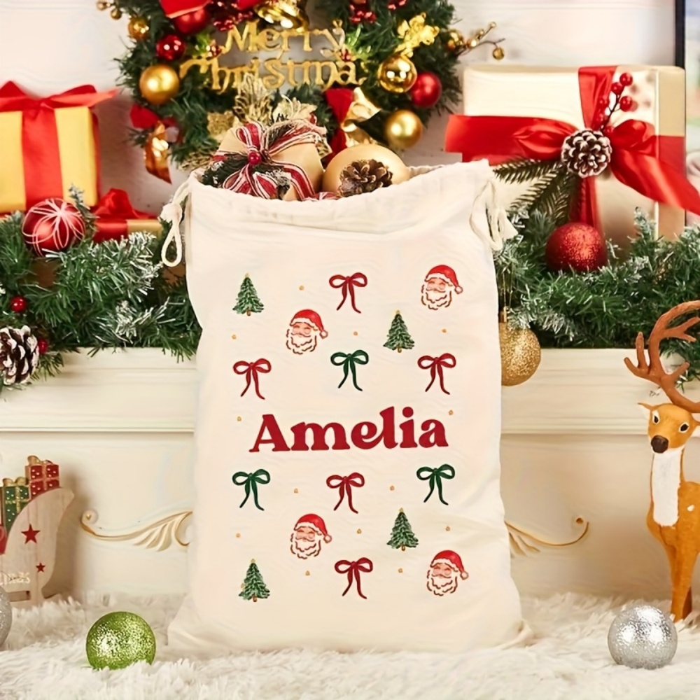 Personalised Simple Santa & Ch - Zebra Food Storage review and price