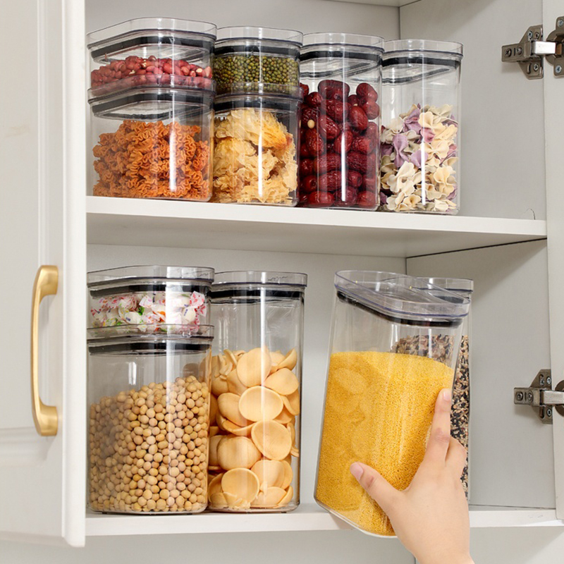 Sealed Jar Kitchen Cabinet Org - Food Storage In Cabinets review and price