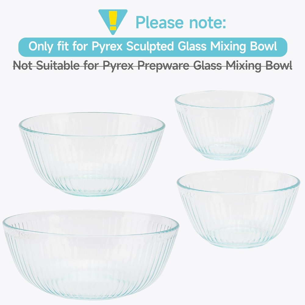 Silicone Lids for Glass Mixing - Food Storage Set Glass review and price