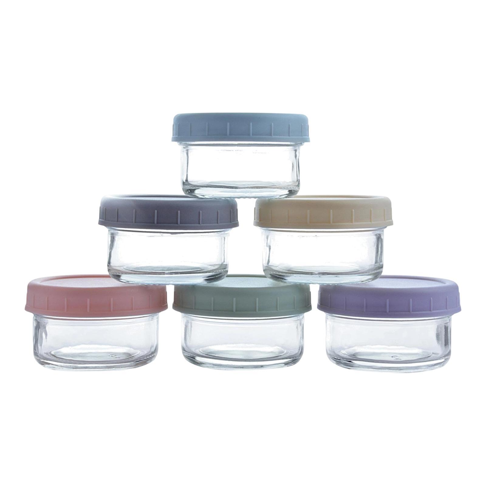 Mini Glass Jars with Leakproof - Food Storage Set Glass review and price