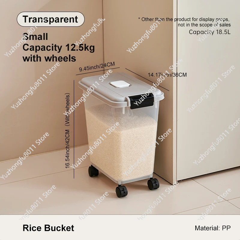 Household Sealed Rice Bucket F - Food Storage In Pantry review and price