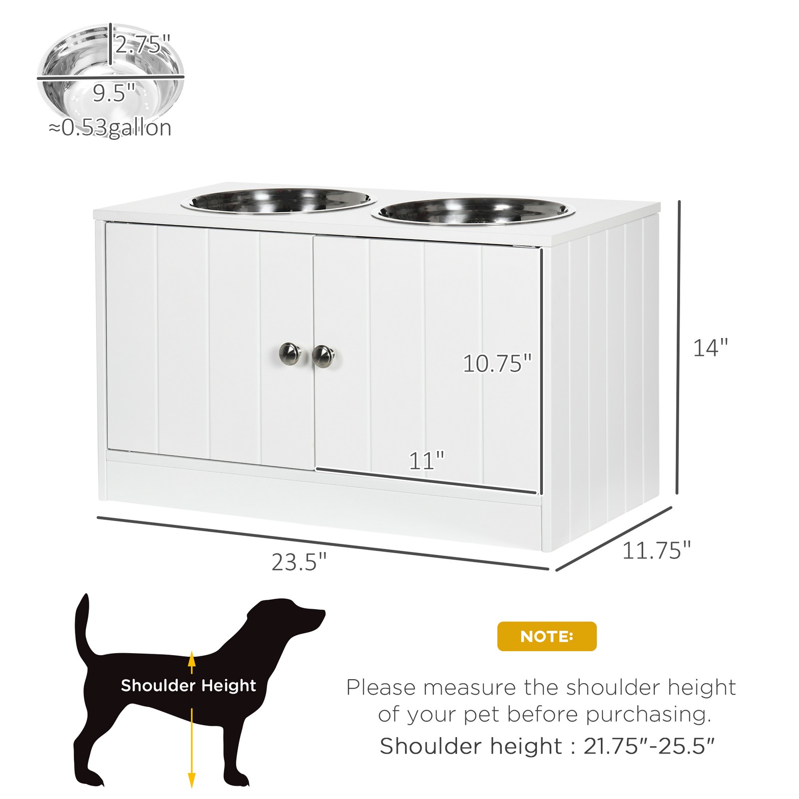 Magnetic-Door Dog Food Storage - Food Storage In Cabinets review and price