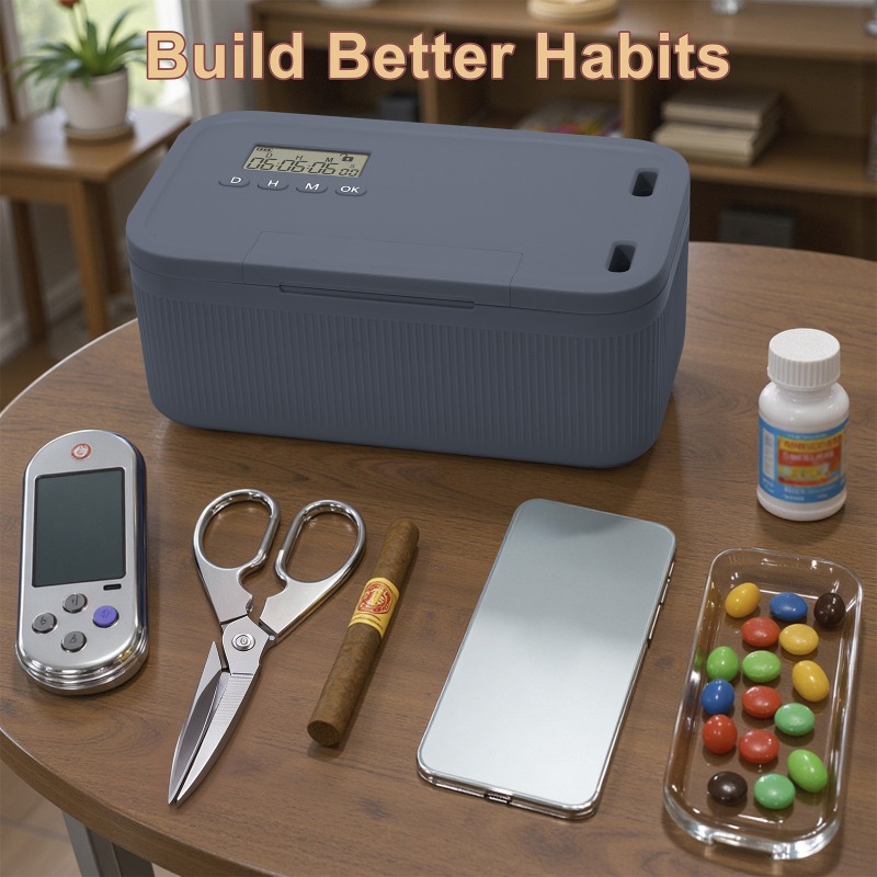Lock Box with Timer Phone Lock - Food Storage Locker review and price