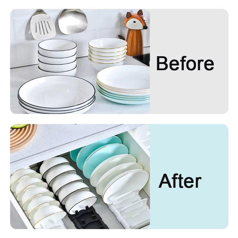 Kitchen Dish Organizer Bowl Ca - Food Storage Drawers review and price
