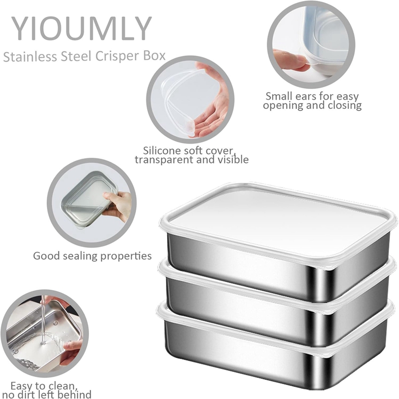 Stainless Steel Containers for - Food Storage Box review and price