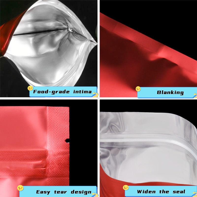 100 pcs Colorful Top Feed Foil - Zebra Food Storage review and price