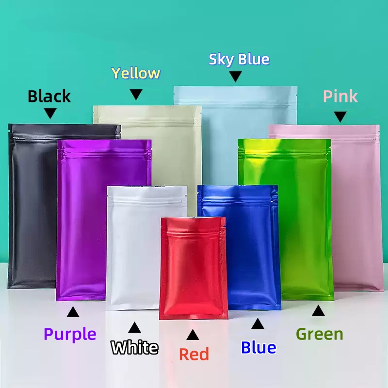 100 pcs Colorful Top Feed Foil - Zebra Food Storage review and price