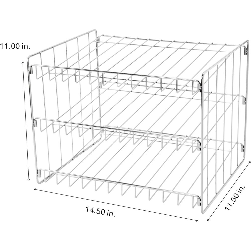 3 Tier Can Organizer | Chrome  - Food Storage In Cabinets review and price