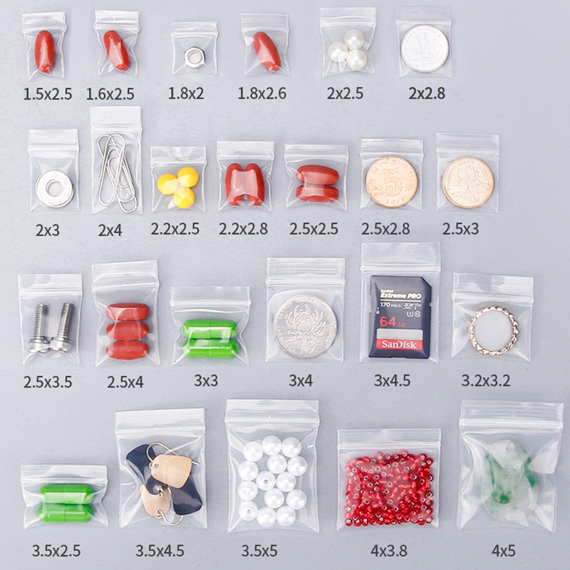 Mini Zip Lock Bags, Plastic Pa - Food Storage Locker review and price