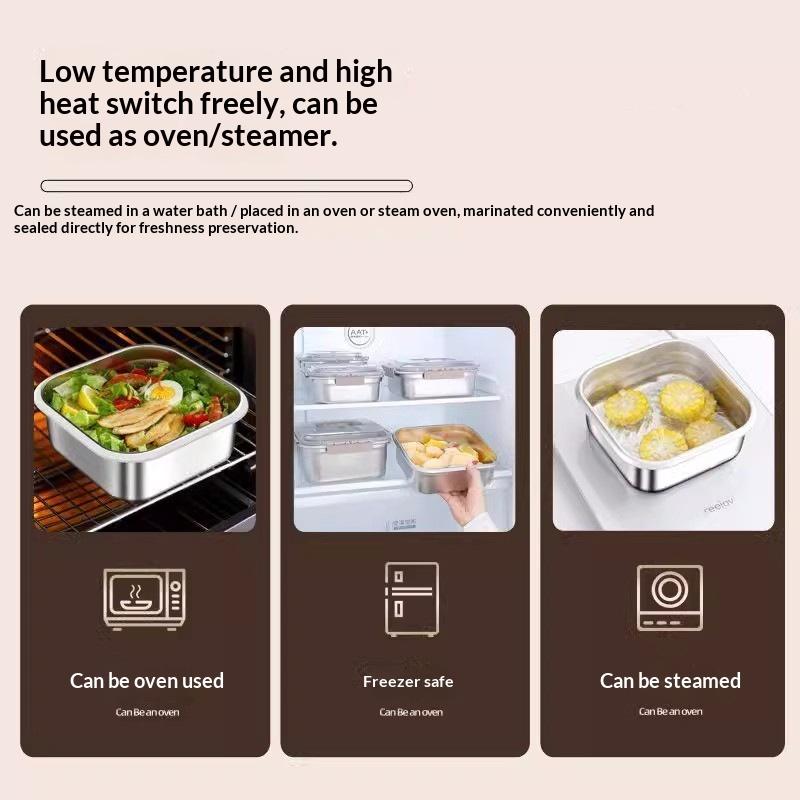Portable Large Capacity Stainl - Food Storage For Camping review and price