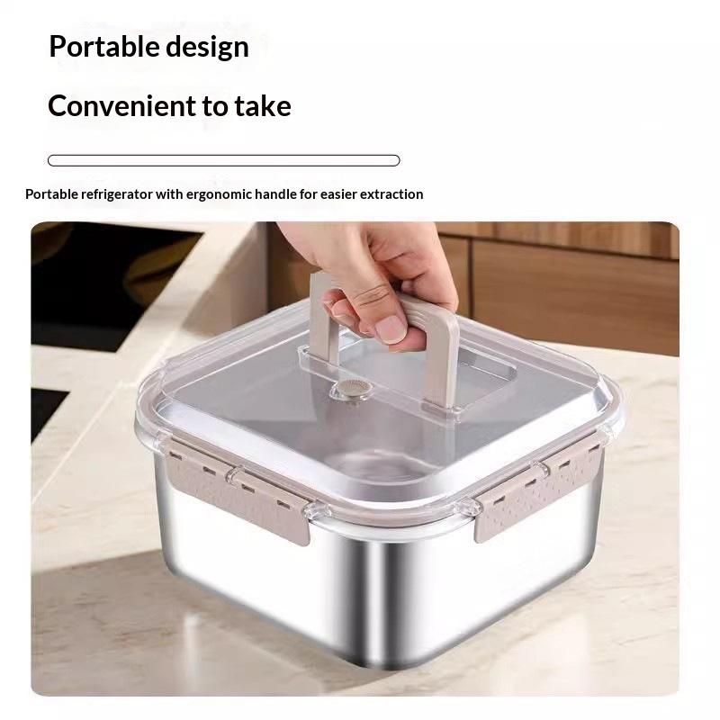 Portable Large Capacity Stainl - Food Storage For Camping review and price