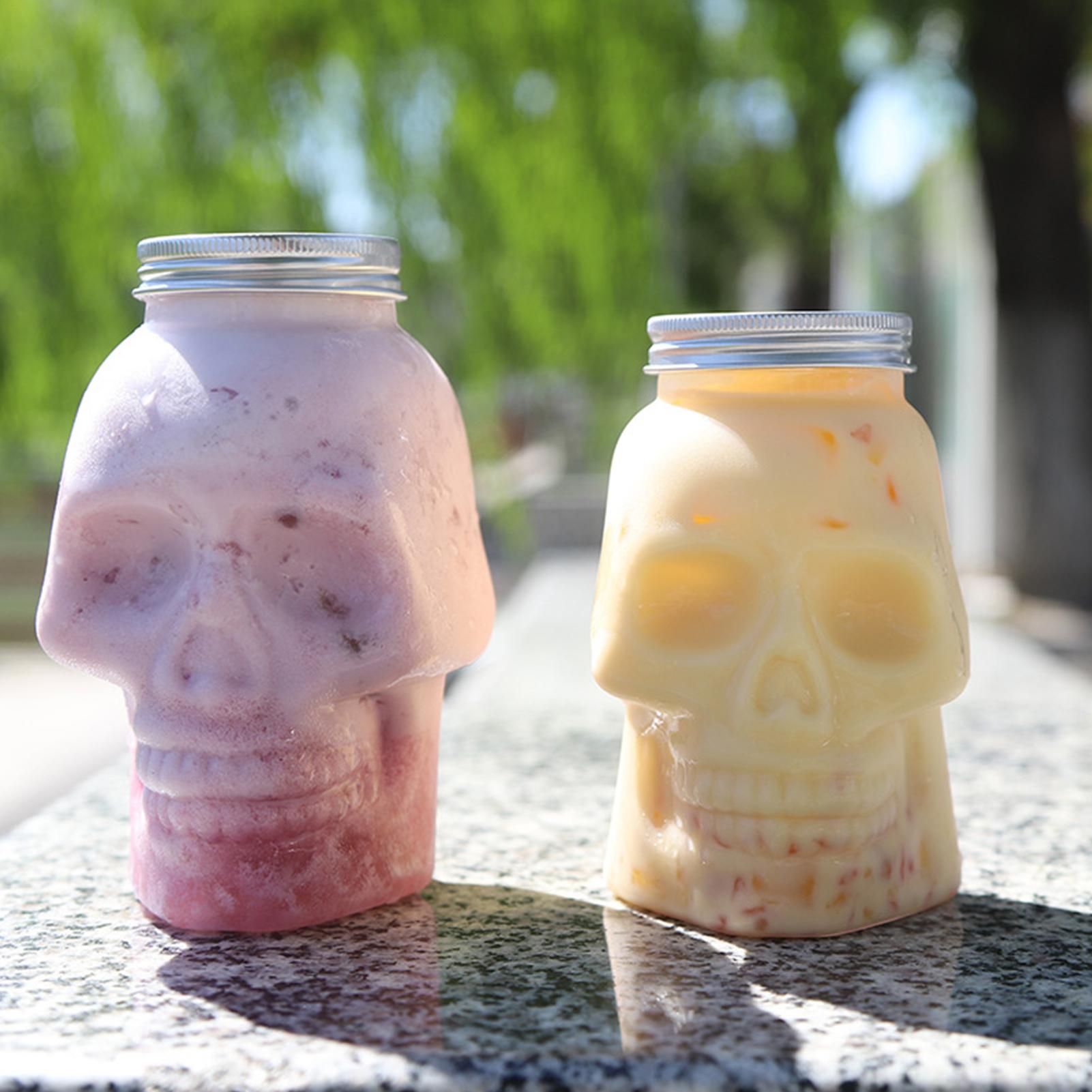 Spooky Skull storage Jars with - Xmas Food Storage Containers review and price