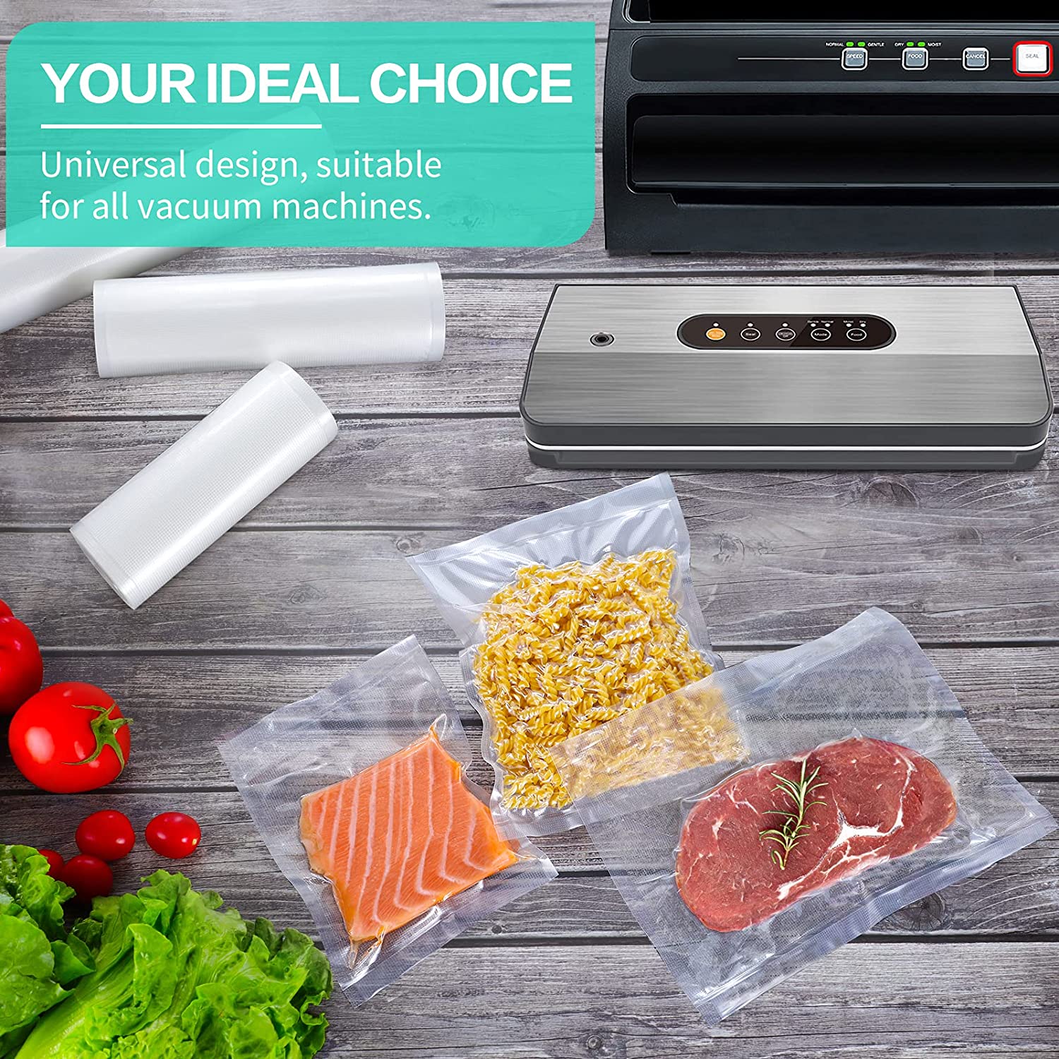 Kitchen Bags For Vacuum Food V - Food Storage Vacuum review and price