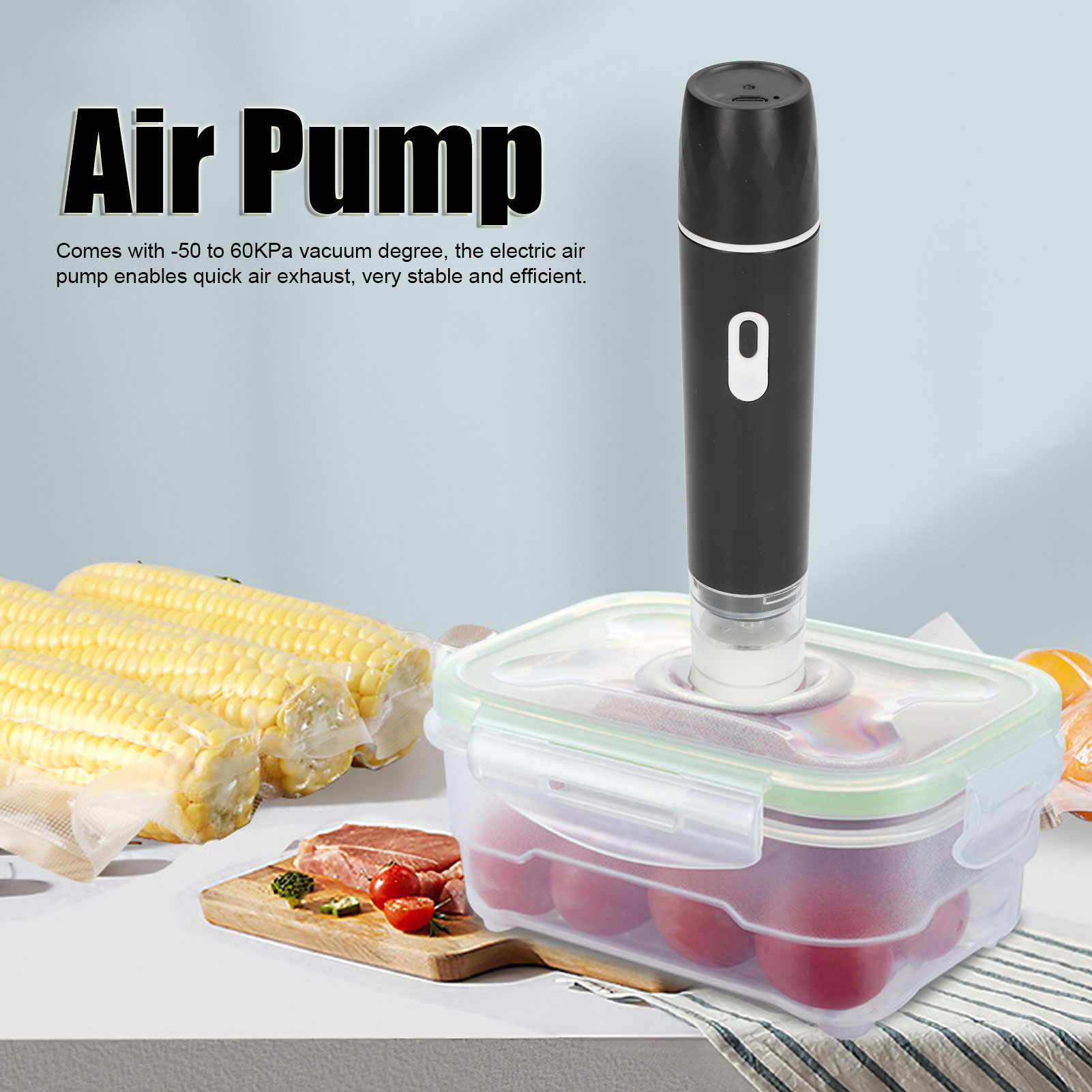 Electric Air Pump Handheld Vac - Food Storage Vacuum review and price