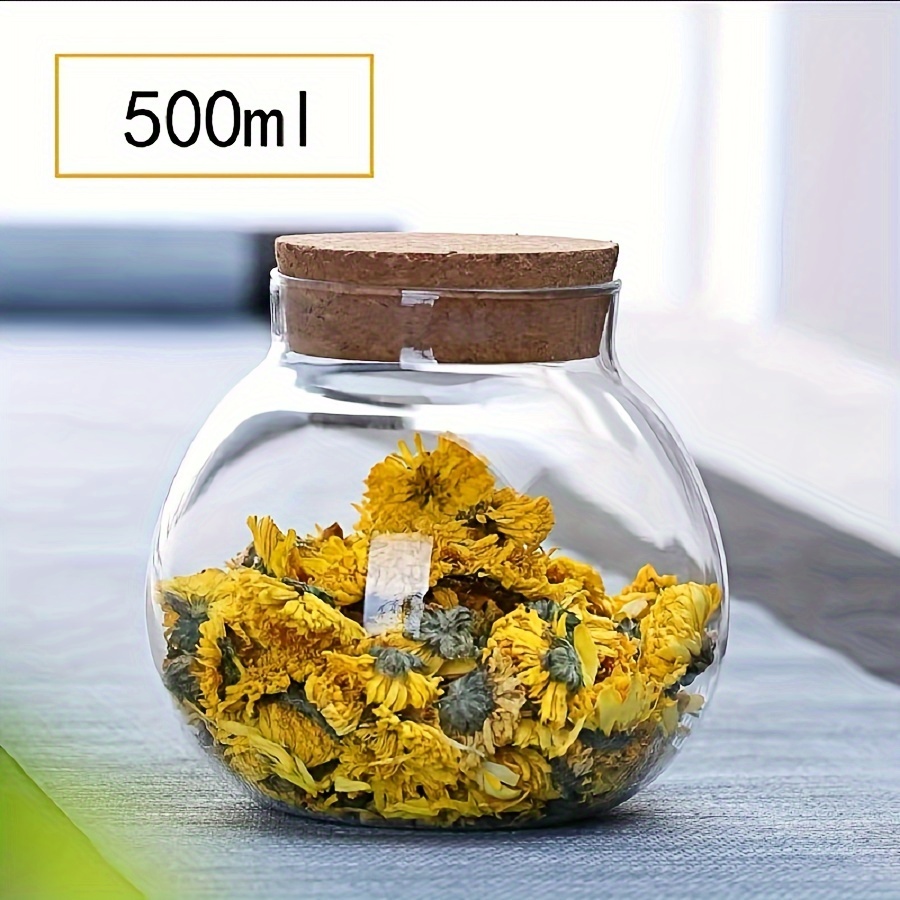 500ML Clear Glass Storage Cani - Food Storage Set Glass review and price