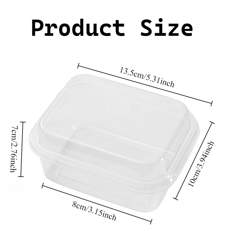 5/10PCS Plastic Cake Box with  - Xmas Food Storage Containers review and price