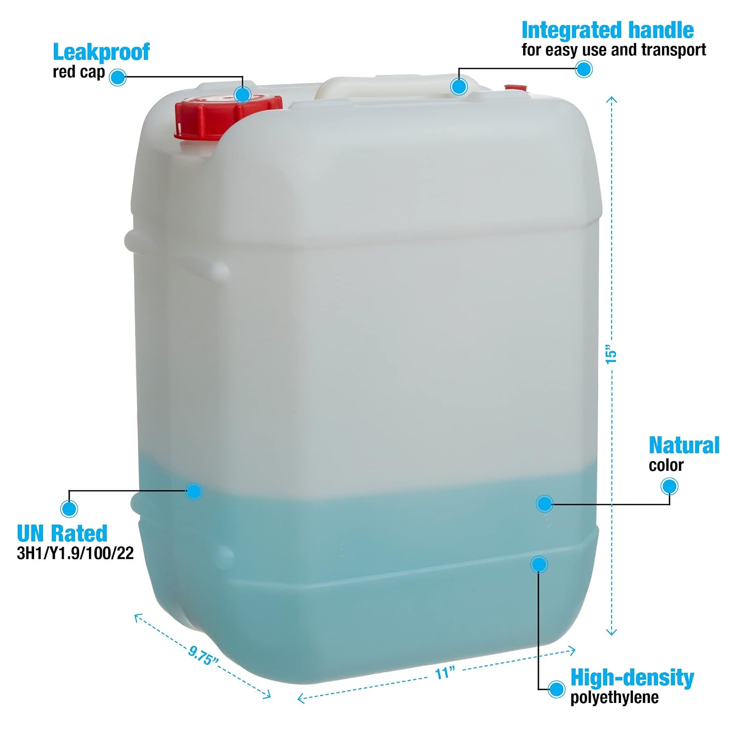 5 Gallon Stackable Plastic Car - Food Storage Plastic review and price