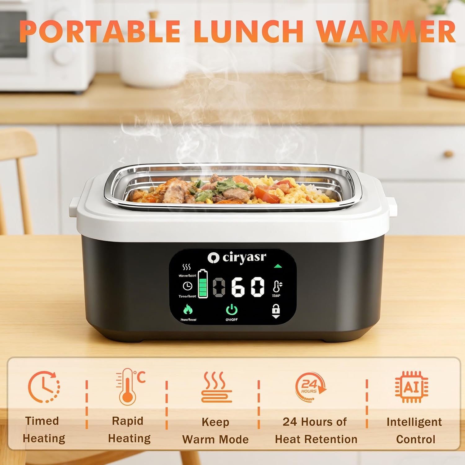 Powerful Electric Lunch Box, 1 - Food Storage For Camping review and price