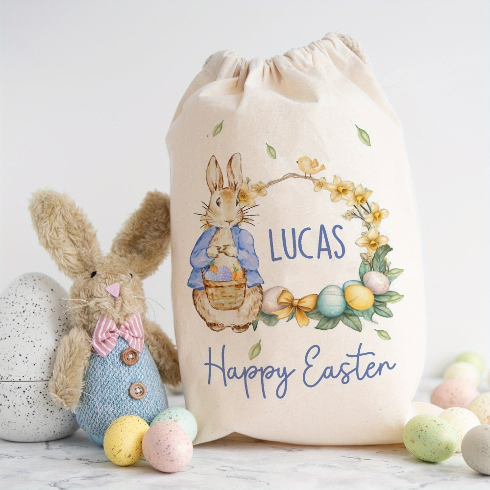 Custom Name Happy Easter Bunny - Zebra Food Storage review and price