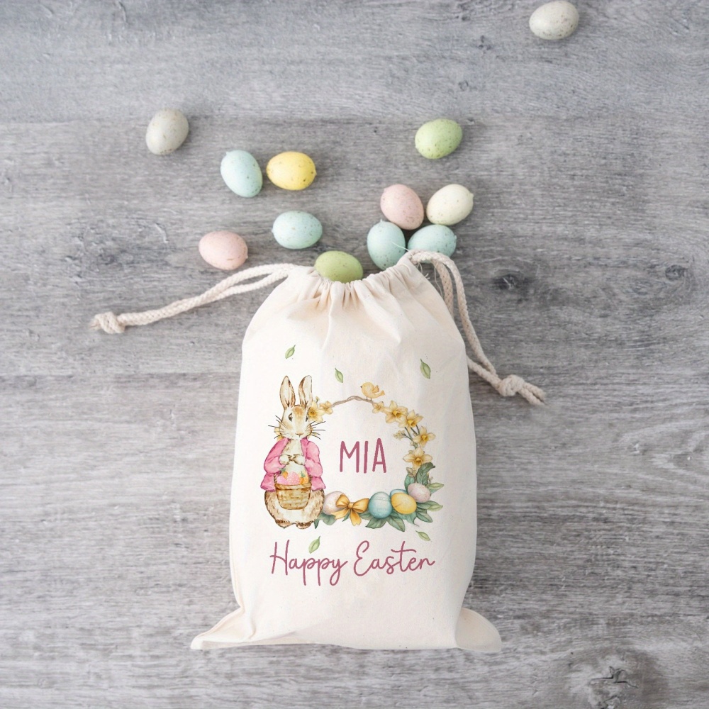Custom Name Happy Easter Bunny - Zebra Food Storage review and price
