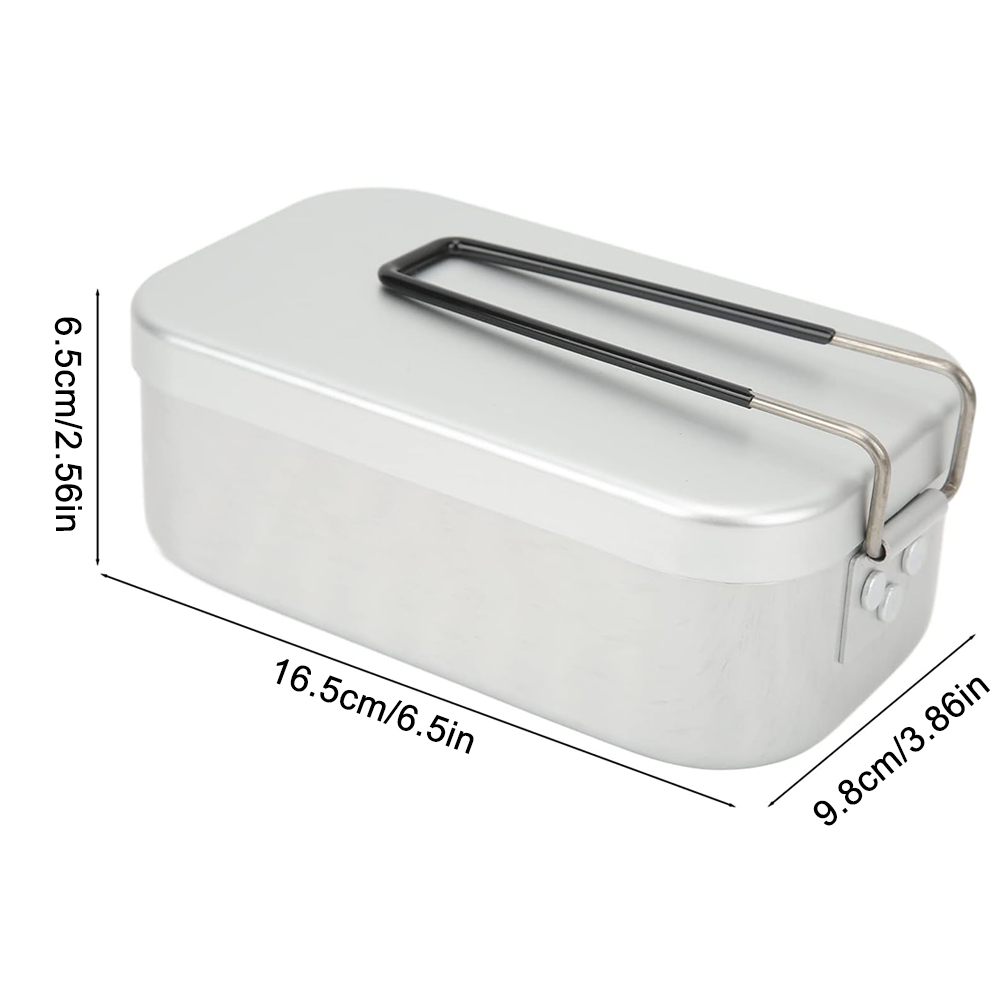 800ML Aluminum Lunch Boxes Out - Food Storage For Camping review and price
