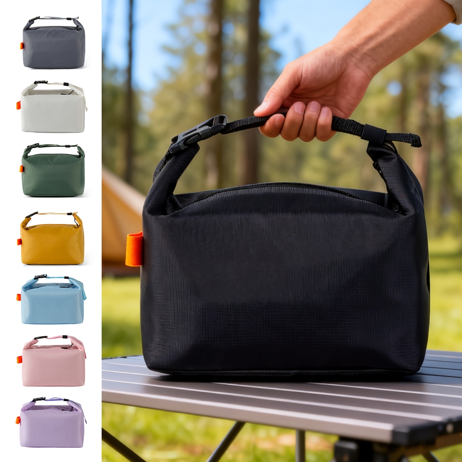 Insulated Lunch Bag Aluminum F - Food Storage Keep Warm review and price