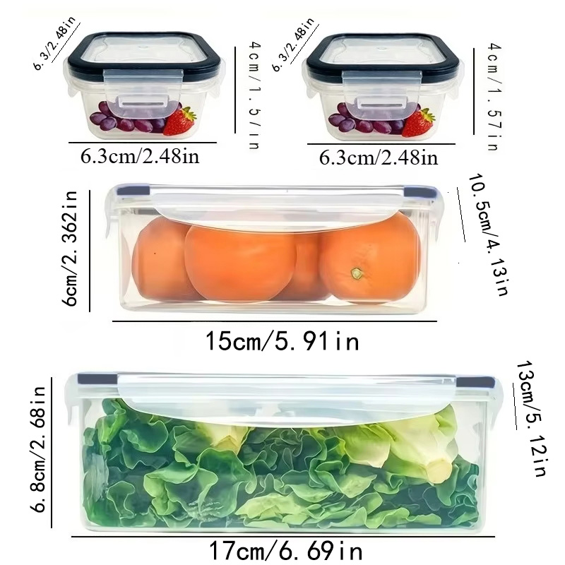 8Pcs Set Includes 4 Containers - Food Storage For Camping review and price